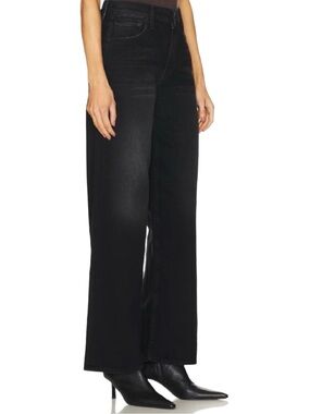 MOTHER SUPERIOR Jeans Spinner Zip Sneak Black Magic Size 26